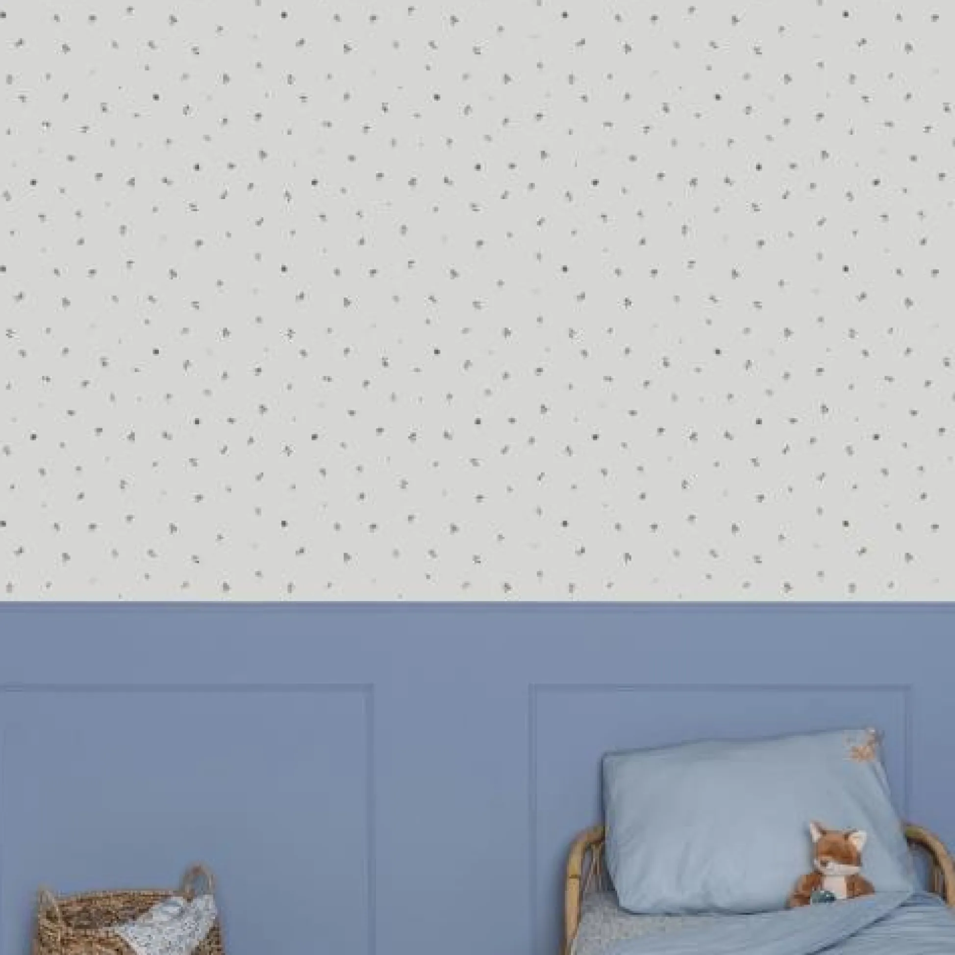 Non-woven wallpaper - Multicolored - Forest Friends - Forest Treasures