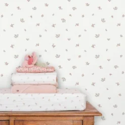 Non-woven wallpaper - Multicolored - Fairy Garden - Fairy Blossom