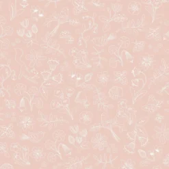 Non-woven wallpaper – Pink – Fairy Friends – Fairy Wonder