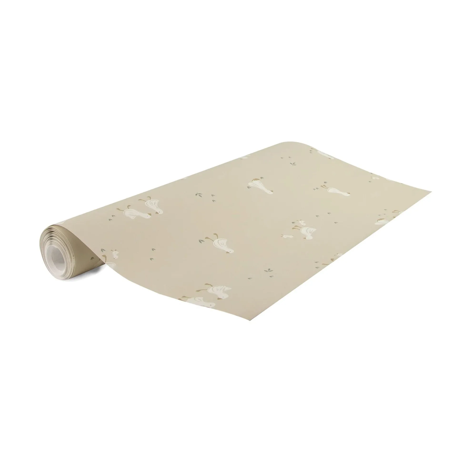 Non-woven wallpaper – White – Little Goose