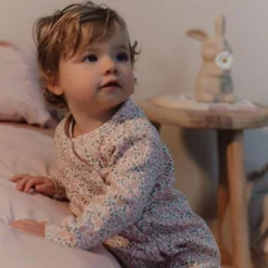 One-piece pajamas - Pink - Fairy Garden - Fairy Floral