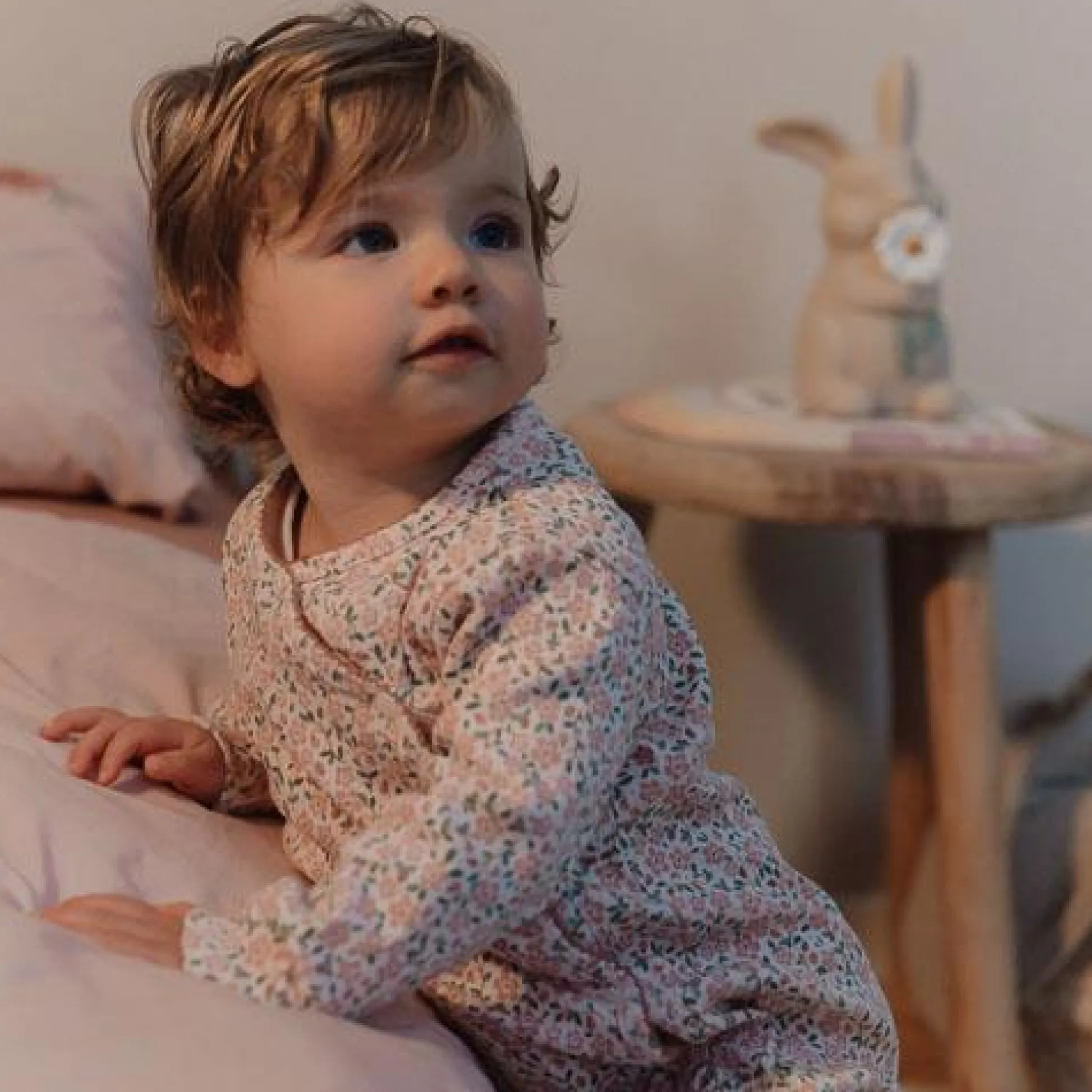 One-piece pajamas - Pink - Fairy Garden - Fairy Floral