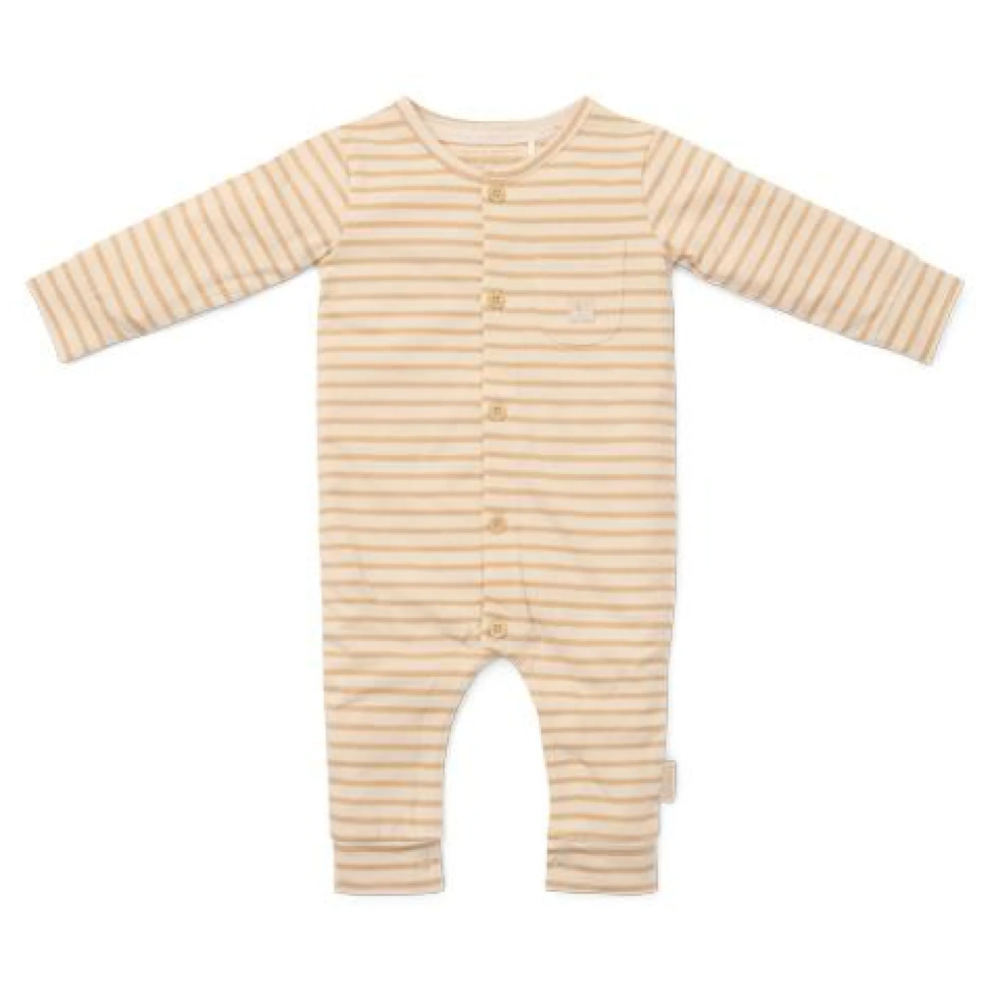 One -piece pajamas - sand - striped