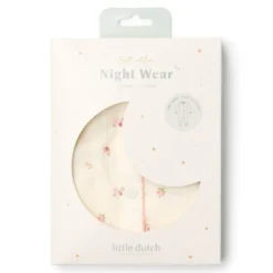 One-piece pajama - White - Fairy Garden - Fairy Blossom