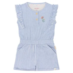 Overalls - Blue - Denim Blue Stripe