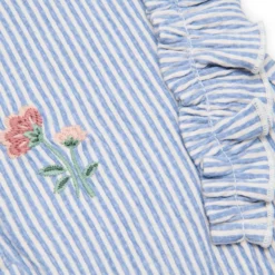 Overalls - Blue - Denim Blue Stripe
