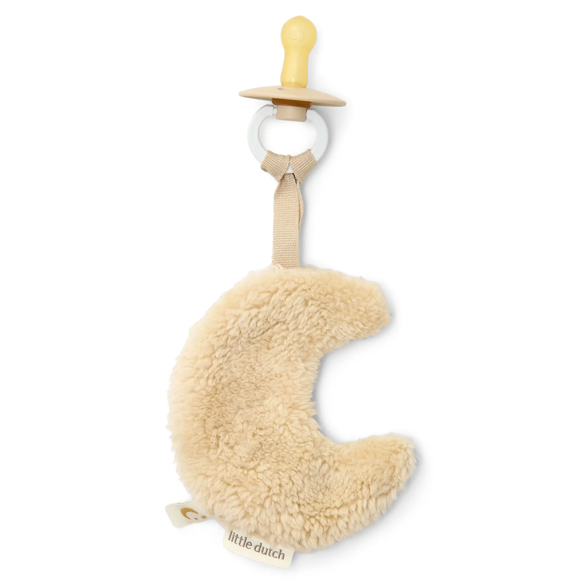 Pacifier cloth - Beige - Essentials