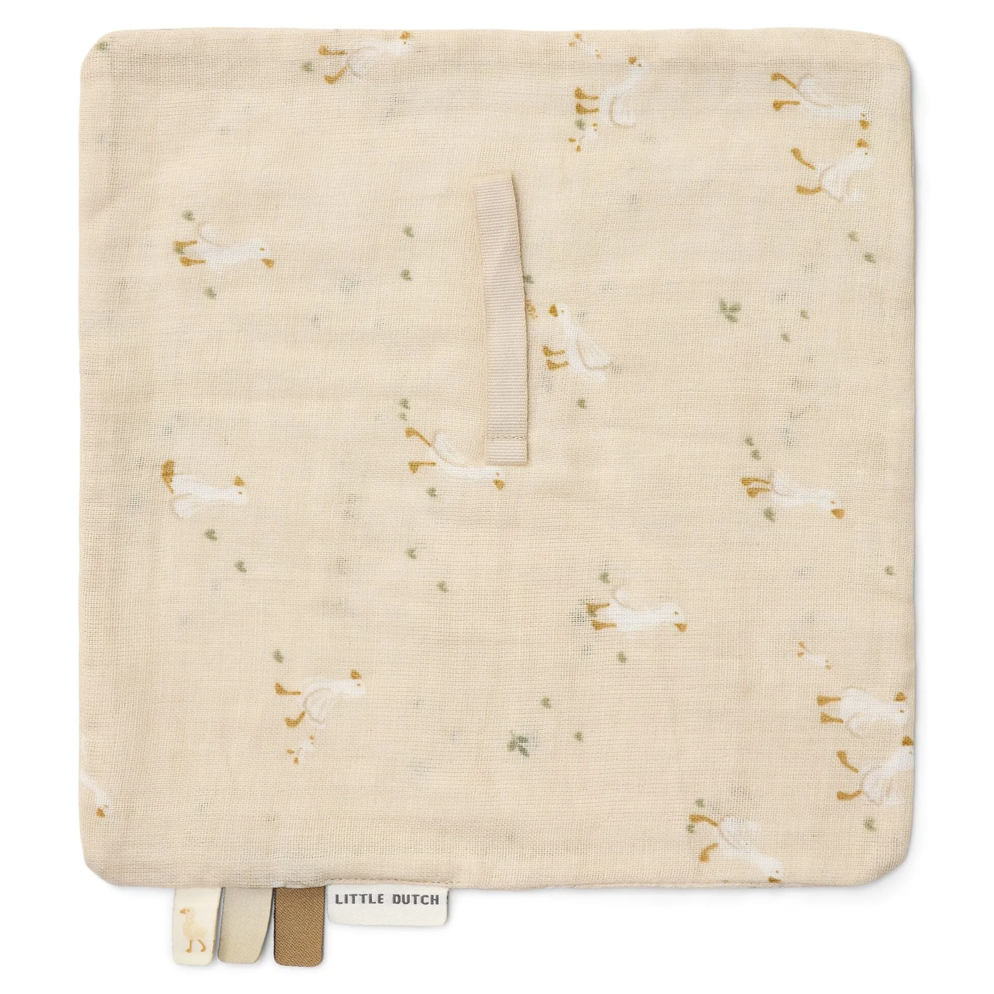 Pacifier Cloth - Beige - Newborn Naturals - Little Goose