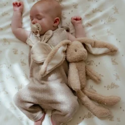 Pacifier Cloth - Beige - Newborn Naturals - Baby Bunny