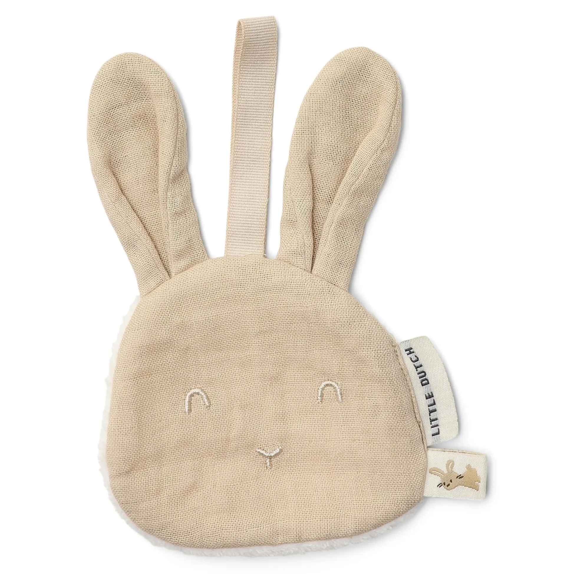 Pacifier Cloth - Beige - Newborn Naturals - Baby Bunny