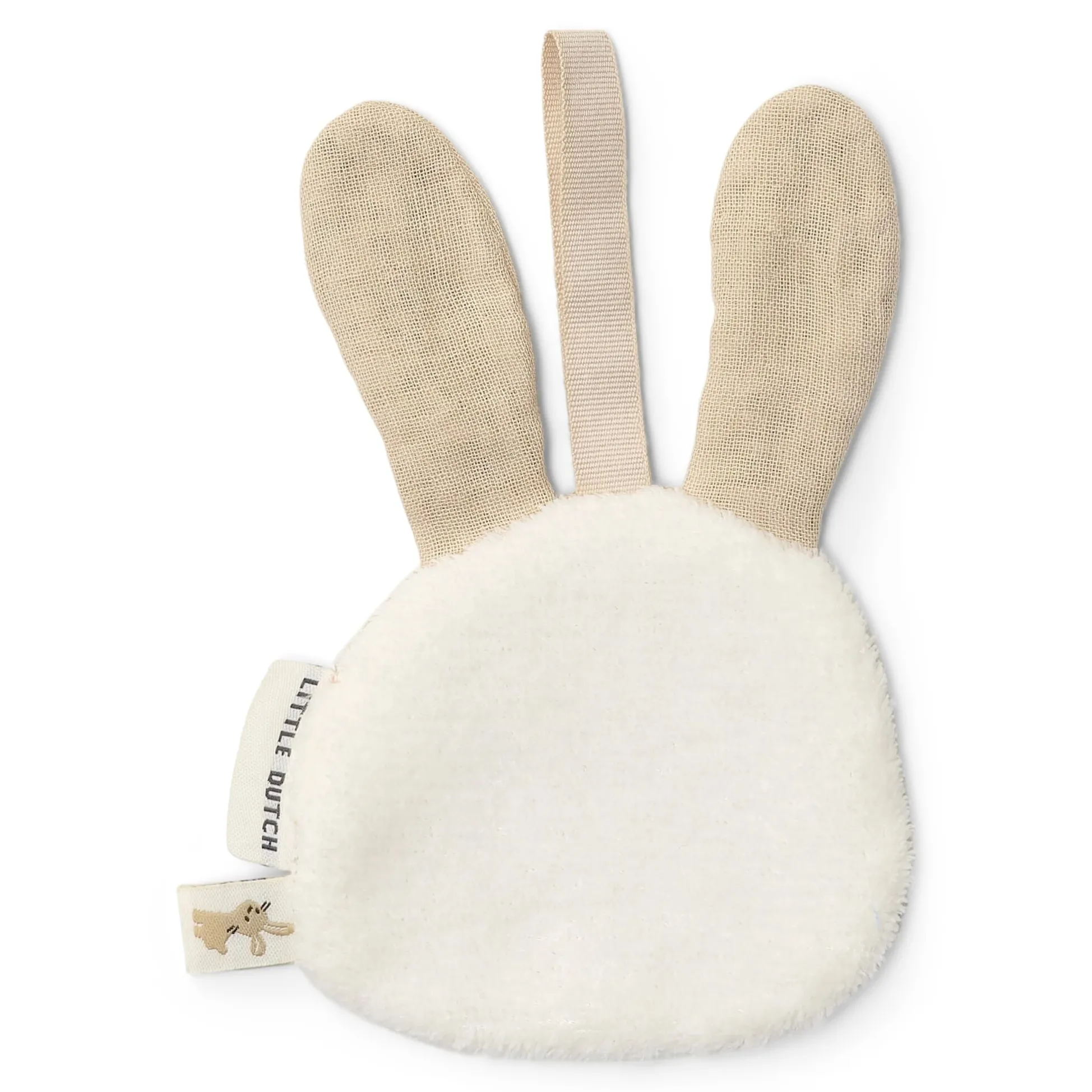 Pacifier Cloth - Beige - Newborn Naturals - Baby Bunny