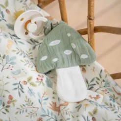 Pacifier cloth - Green - Forest Friends