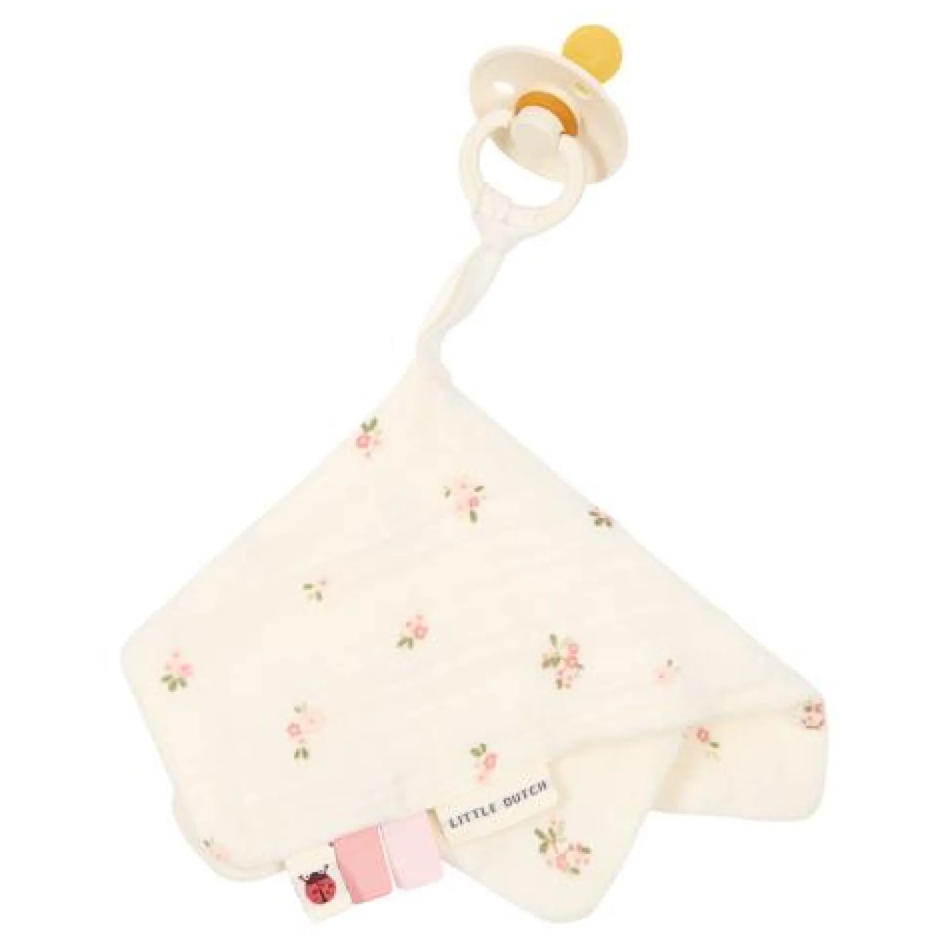 Pacifier cloth - White - Fairy Garden - Fairy Blossom