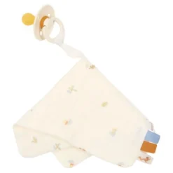 Pacifier cloth - White - Forest Friends - Forest Treasures