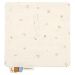 Pacifier cloth - White - Forest Friends - Forest Treasures