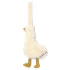 Pacifier Cloth - White - Newborn Naturals - Little Goose