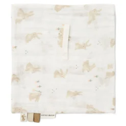 Pacifier Cloth - White - Newborn Naturals - Baby Bunny