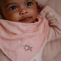 2-pack bandana bib - Pink - Essentials