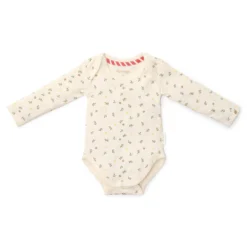 2-pack Christmas romper long sleeve – Beige