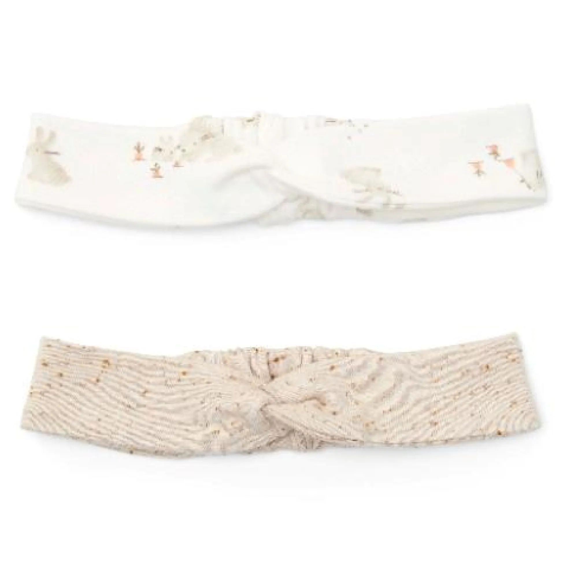 2 -pack hair bands - Sand - Newborn Naturals - Baby Bunny