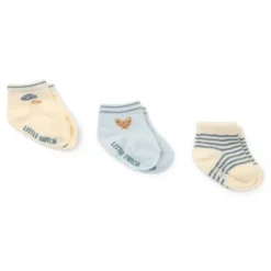 3-pack high socks - Multicolored - Forest Friends