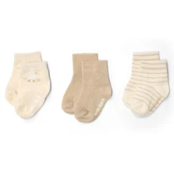 3-pack socks - Multicolored - Newborn Naturals - Little Goose