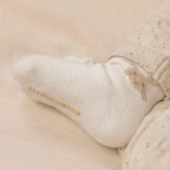 3-pack socks - Sand - Newborn Naturals - Baby Bunny