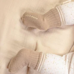 3-pack socks - Sand - Newborn Naturals - Baby Bunny