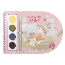 Paint book Fairy Garden