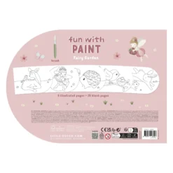 Paint book Fairy Garden