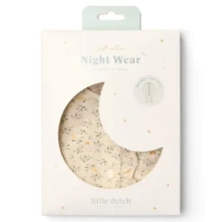 Pajamas - Sand - Blueberry Leaves