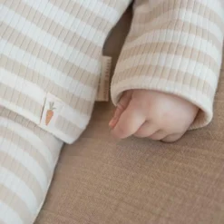 Pants - Sand - Newborn Naturals - striped