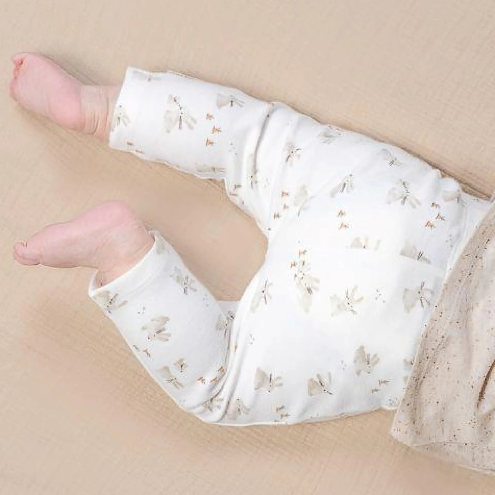 Pants - White - Newborn Naturals - Baby Bunny