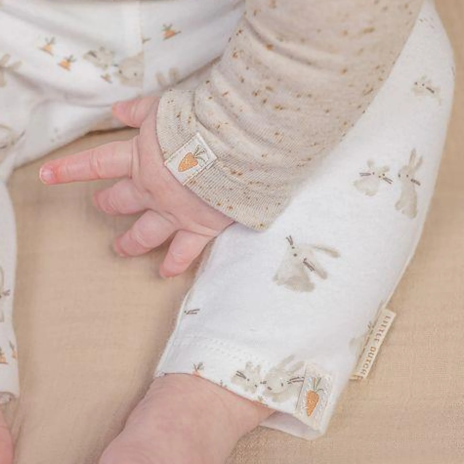 Pants - White - Newborn Naturals - Baby Bunny