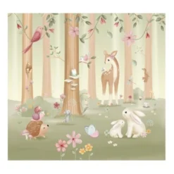 Photo wallpaper - Multicolored - Fairy Garden