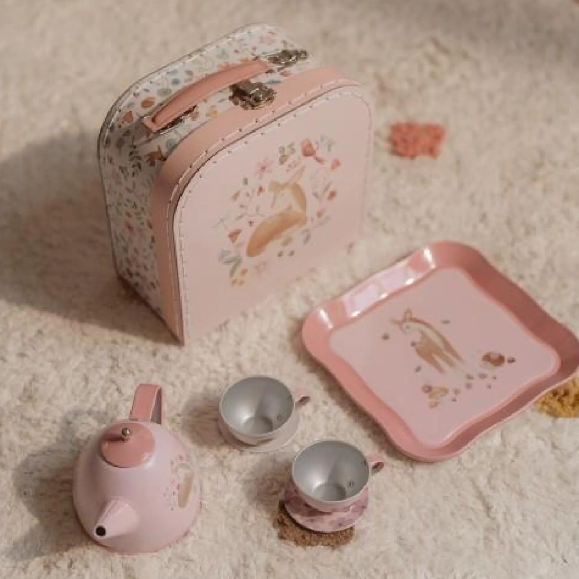 7-piece Tea Set - Multicolored - Fairy Garden