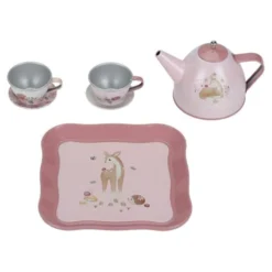 7-piece Tea Set - Multicolored - Fairy Garden