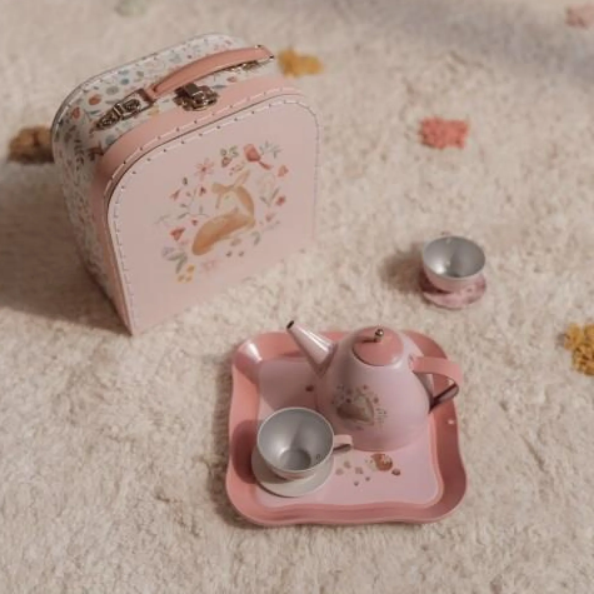 7-piece Tea Set - Multicolored - Fairy Garden
