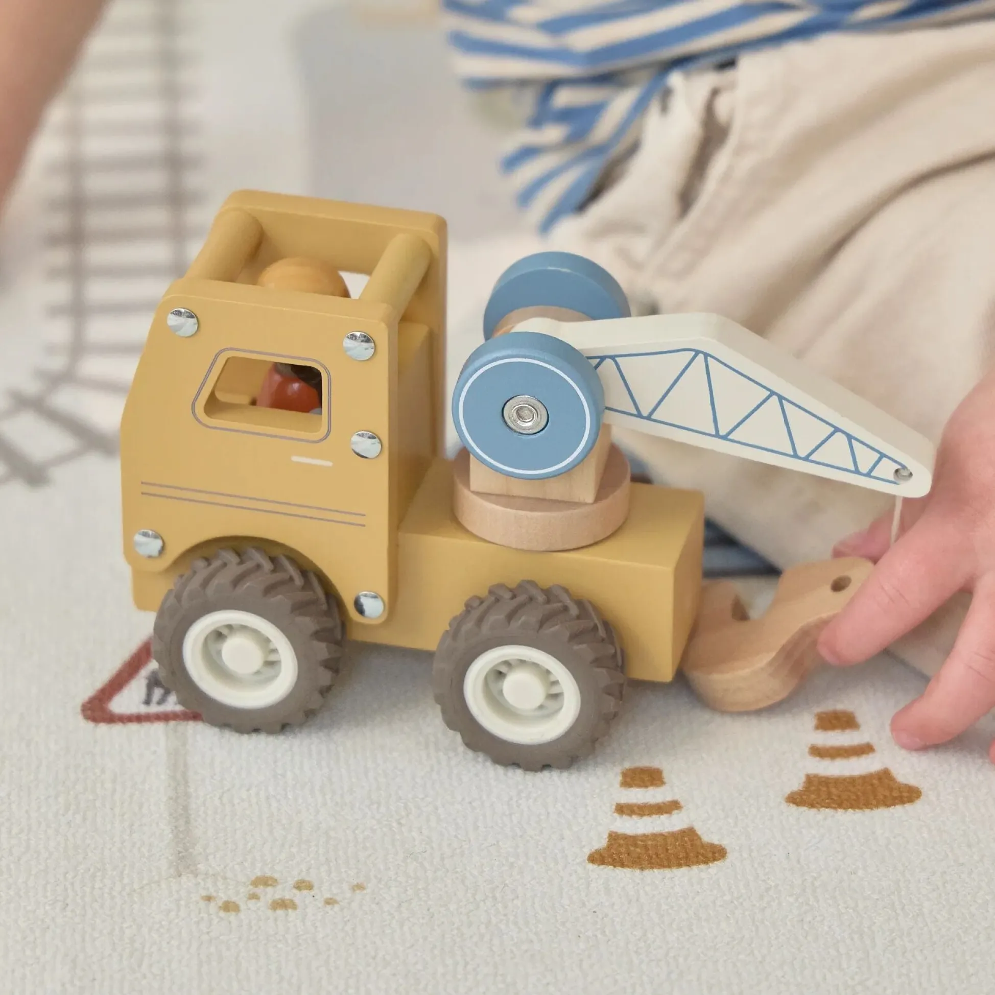 Play mat cars - Beige