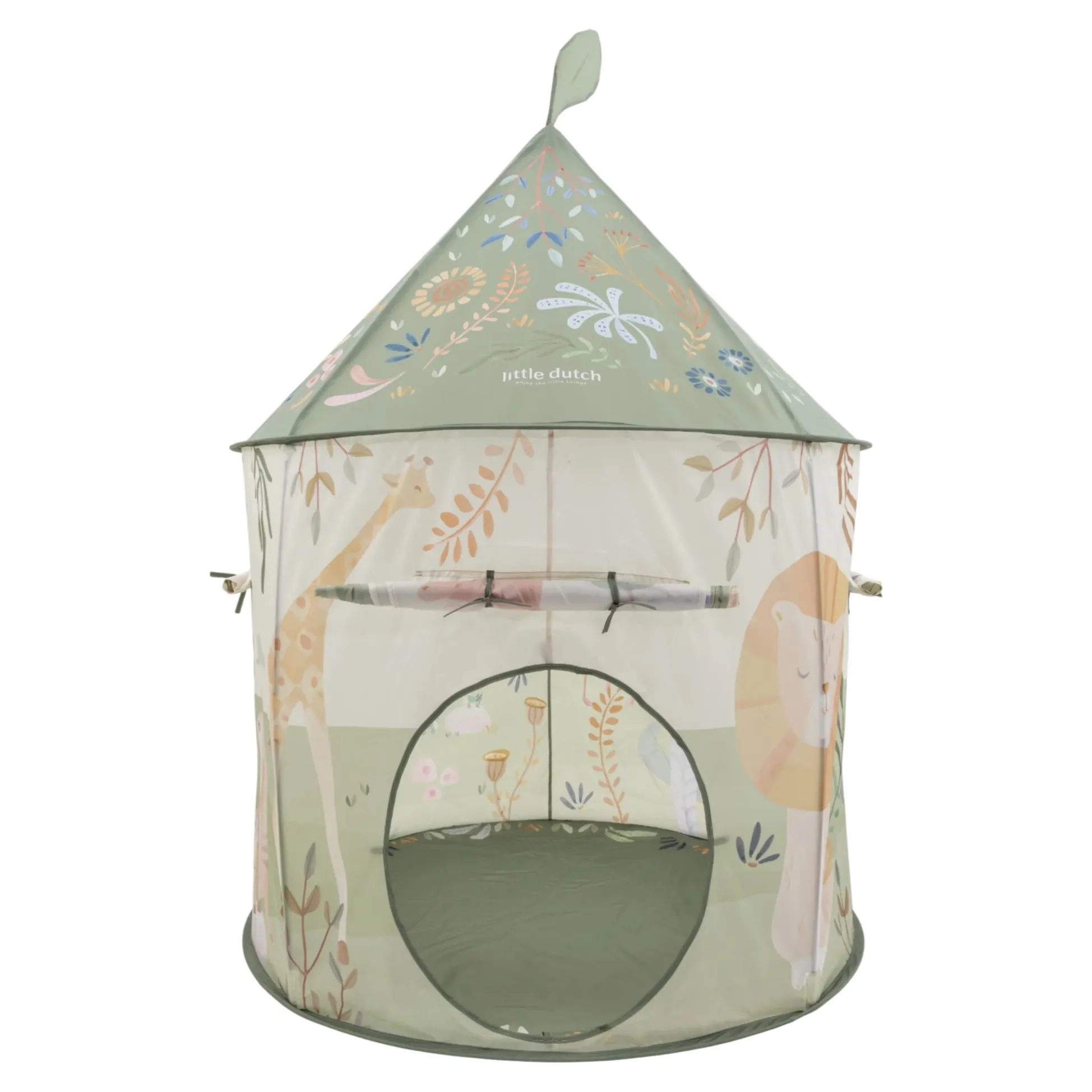 Play tent - Crawl tunnel - Green