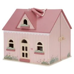 Portable dollhouse wood