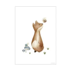 Poster - Size A3 - Forest Friends