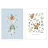 Poster - Size A3 - Forest Friends - Forest Wonders