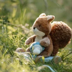 Pull Animal Squirrel - Blue - Forest Friends