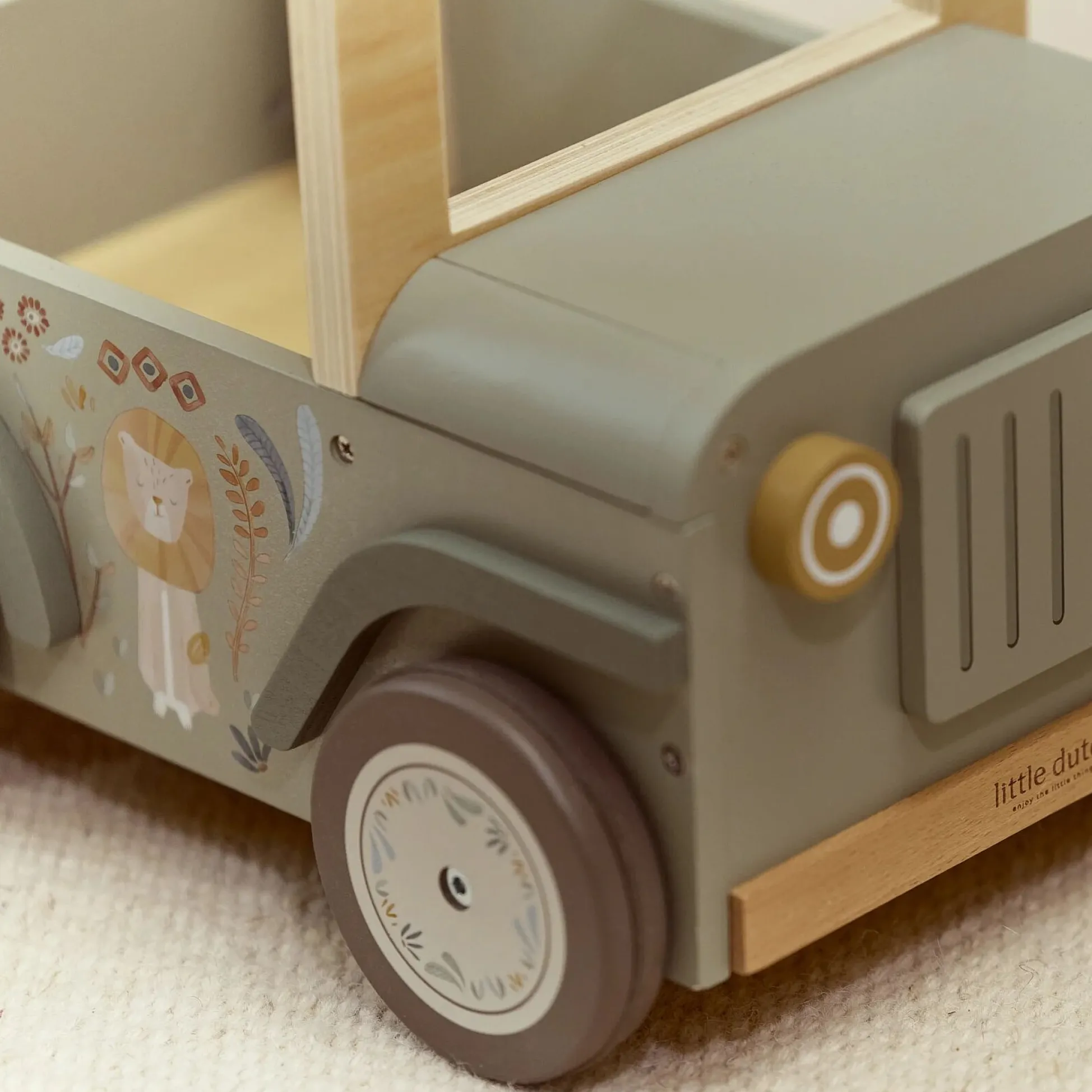 Push cart safari car - Green