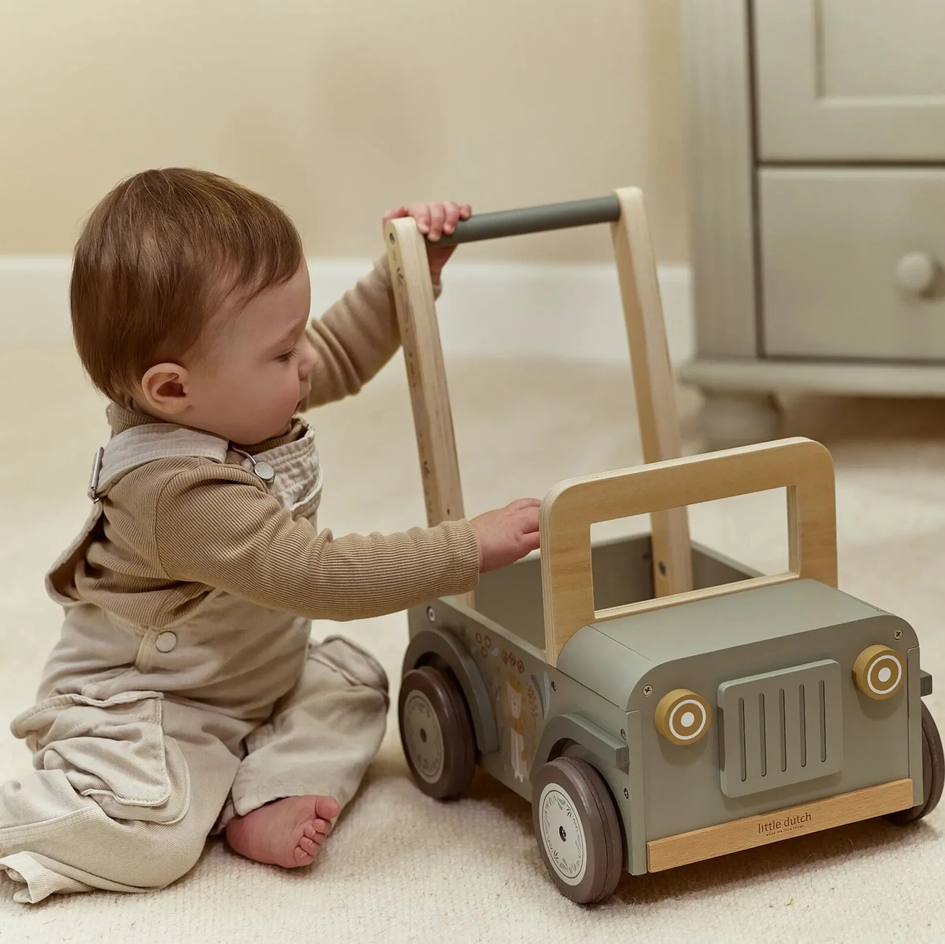 Push cart safari car - Green