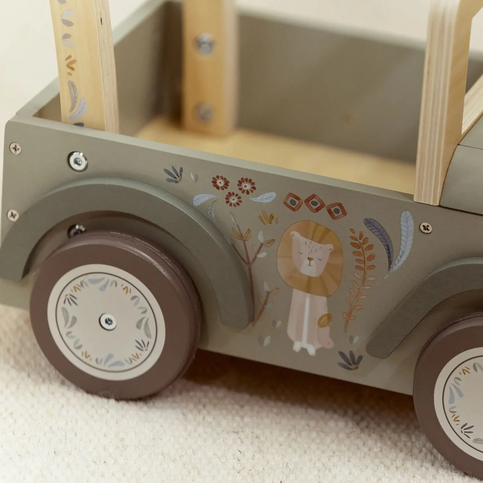 Push cart safari car - Green