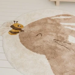 Rabbit rug - Beige