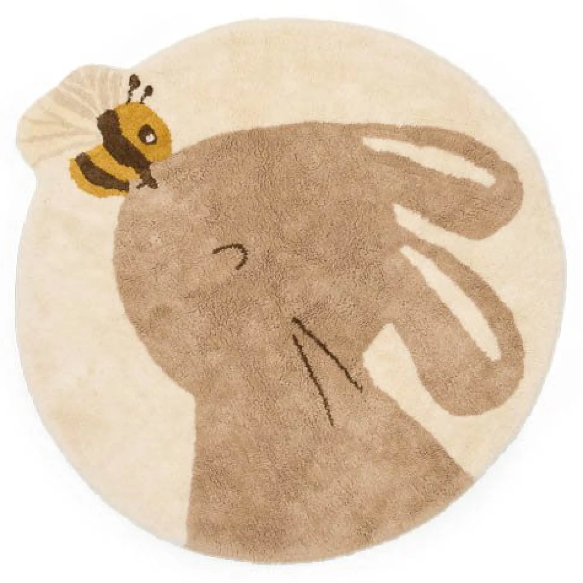 Rabbit rug - Beige