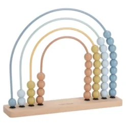 Rainbow abacus - Blue - Forest Friends